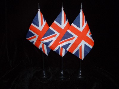 Table  Flag.....................England / Union Flag