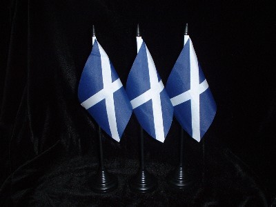 Table Flag...................Scotland / St Andrews