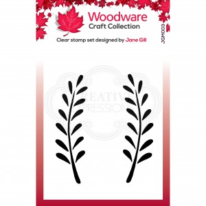 Woodware A6 Clear Cling Stamps JGS558 Bold Blooms Tracey 