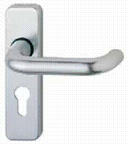 HOPPE Safety lever on backplate