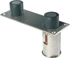 Door holder and stop unit