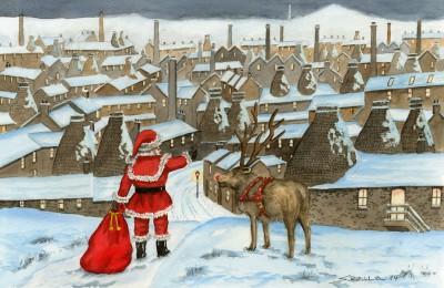 Santa Comes to Stoke-on-Trent