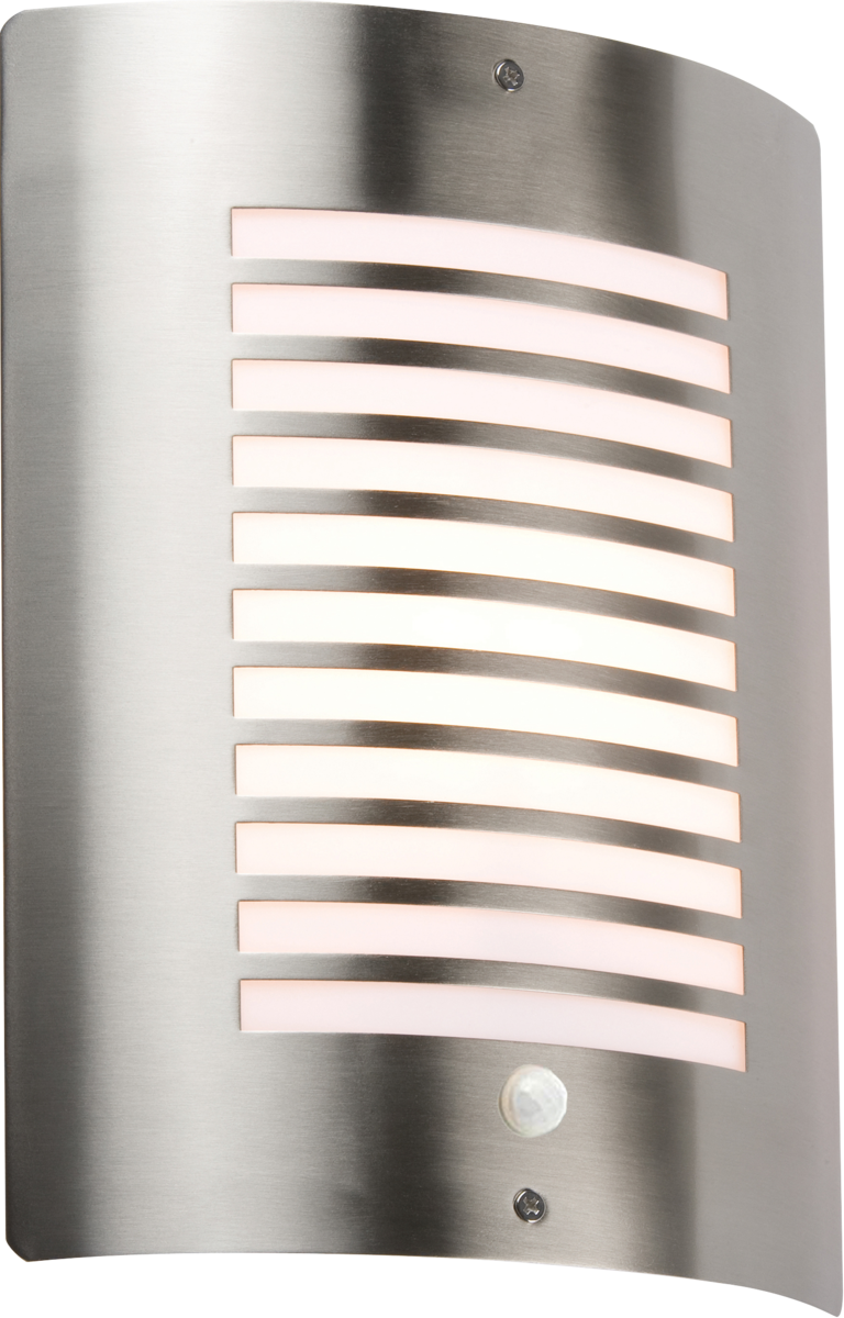 Knightsbridge 240v ip44 e27 40w Max. Stainless Steel Outdoor Wall 