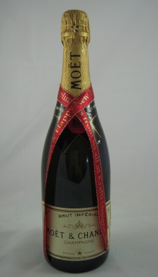 RWLNTRED01 Gold Edged RED Luxury Champagne/Wine Bottle Neck Tie