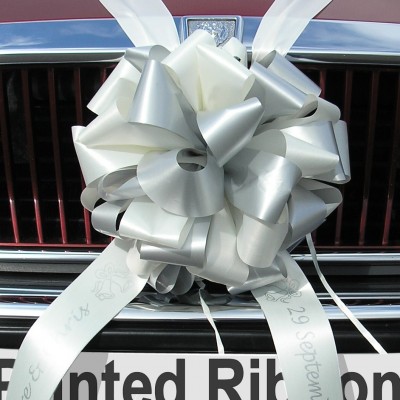 WCARSPECIAL SPECIAL OFFER! Personalised bonnet Bow + 2 free door bows