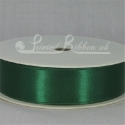 Dark Green 25mm Satin ribbon reel