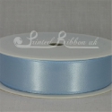 Light Blue 25mm Satin ribbon reel