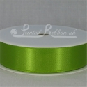 Lime Green 25mm Satin ribbon reel