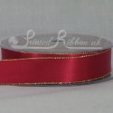Red Lurex Edge Ribbon