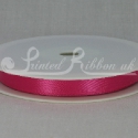 10mm fuchsia satin ribbon, bright pink satin ribbon, fuchsia pink ribbon