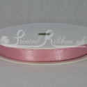 LIGHT PINK 10mm Double faced satin ribbon 20m roll
