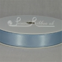 Light Blue 15mm satin ribbon roll