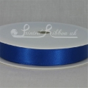 Royal Blue 15mm satin ribbon 15mm royal blue double faced satin ribbon plain ribbon 25m roll