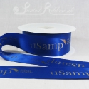 50mm wide personalised custom printed double faced satin ribbon 50m roll cheap price