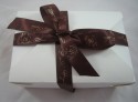 25mm wide bespoke printed ribbon for gift wrapping birthday and wedding presents etc