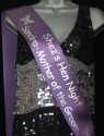 personalised printed sash for the mother of the groom great for hen night parties