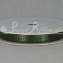 10mm SAGE green satin ribbon,OLIVE green double faced satin ribbon