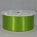 38mm lime green plain double faced satin ribbon lime green plain ribbon 25m roll