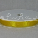 10mm sunflower yellow satin ribbon, bright yellow double faced satin ribbon