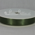 10mm Sage green plain satin ribbon