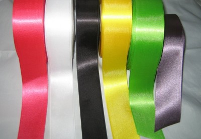 SCR38CHS25M 38MM Double Faced Satin Woven Ribbon for Crafting/Scrapbooking by the 25M roll