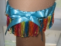 TURQUOISE HEN NIGHT GARTER