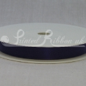 10mm Dark purple plain satin ribbon