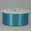 38mm Turquoise plain satin ribbon