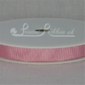 10mm Light pink plain grosgrain ribbon