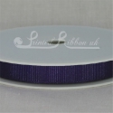 10mm Purple plain grosgrain ribbon