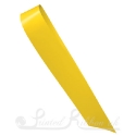 100mm Yellow plain ribbon sashes