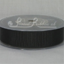 Black 22mm Grosgrain Ribbon 20m roll