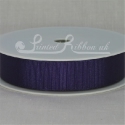 22MM PURPLE GROSGRAIN RIBBON