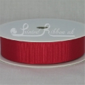 22MM RED GROSGRAIN RIBBON