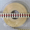 15mm Soldiers / Guardsmen / Beefeaters printed ribbon, 20m roll