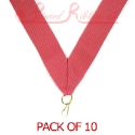 Light Pink Medal ribbon pack of 10