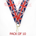 Union Jack Medal ribbon pack of 10