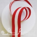 Red, White and Red striped ribbon like Austrian flag colours