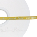 7mm BRONZE Bespoke custom printed satin ribbon 50m roll