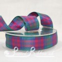 25mm Clan Lindsay tartan ribbon by Printed Ribbon UK