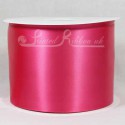 Light Fuchsia Pink 100mm Satin Ribbon roll