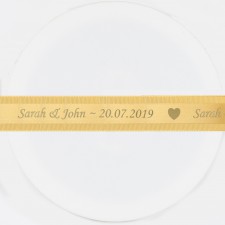 BF25MM 25mm Satin with grosgrain edge ribbon 20m roll