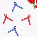 V-Day charity ribbon and pin attachment