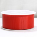 38mm Red Grosgrain ribbon, 20m roll by Printed Ribbon UK