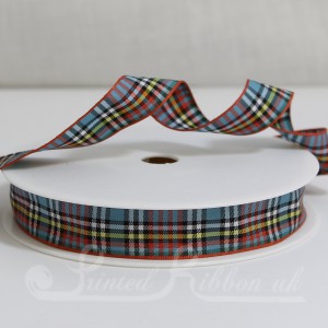 TAR16ANDER20 Anderson Clan classic tartan ribbon 16mm x 20m roll