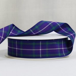 TAR25PRIDE20M Pride Of Scotland tartan ribbon 25mm x 20m roll
