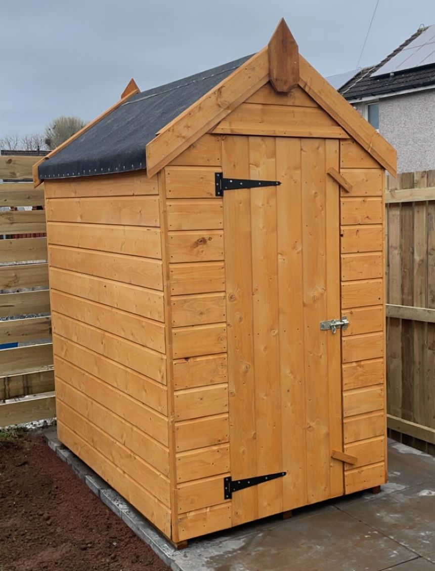 6x4 Apex Shed