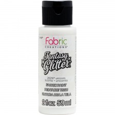 Fabric Creations Fantasy Glitter 2oz Unicorn
