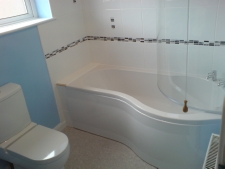 St Neots: installed new bathroom suite