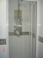 St Neots: new cloakroom shower enclosure